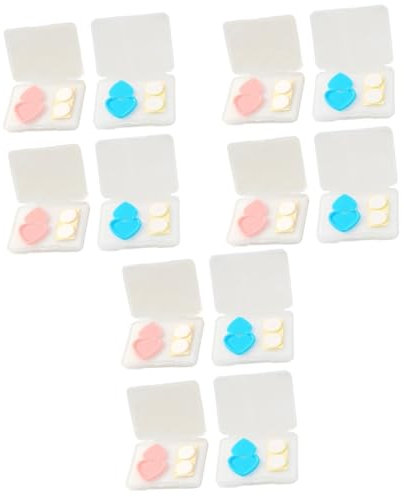 Operitacx 12stücke Teiliges Lichtpad-abdeckungen Kunststoff Schutz Für -projekte Herzform Kompatibel Für Kreative Anwendungen Dekorativer Schutz