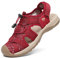 Dannto Femme Sandales de Randonnée Sandales de Sport d'été Plage pour la Marche(rouge A,41)