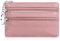 Aucuu Petit Porte-Monnaie Cuir Femme, Mini Porte Monnaie Cuir Mini Petit Portefeuille avec Porte-clés et 3*Compartiments, Mini Coin Purse Wallet pour Femme Homme Enfant Fille Garcon