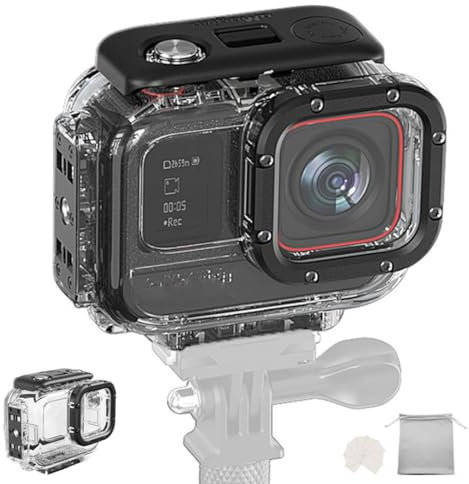 Carcasa Impermeable para Insta360 Ace Pro/Pro 2, 60 M/196 Pies Funda de Buceo para Cámara de Acción, Protección Submarina, Accesorios