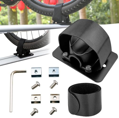 Support de Fourche de Vélo, Support de Fixation de Fourche de Vélo, Dégagement Rapide Support de Fixation de Fourche de Vélo pour Camion, SUV et Remorque