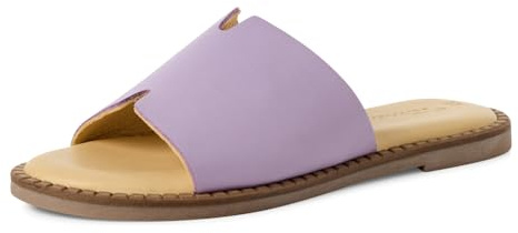 Tamaris Damen Klassische Ballerinas, Frauen Flats,Comfort Lining,TOUCHit-Fußbett,Slip-ons,klassisch elegant,Ballerinen,Lilac,41 EU