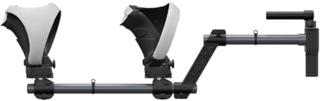 CBDYWVR VR Gunstock für PlayStation VR2, kompatibel mit PSVR2 Controller Griffe für verbesserte Stabilität und leichte magnetische PlayStationVR2 Gun Stock Adapter (Black)