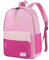 Chase Chic Rucksack Kinder,Leichter Schulrucksack Jungen Mädchen,Wasserabweisender Kinderrucksack Schulranzen für 6-14 jahre,Rosa