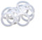 O-Ringe, O-Ringe, O-Ring, O-Ring-Set, O-Rings Gasket kit 10pcs White Silicone O Ring Gasket CS 4mm OD 12~95mm Food Grade Rubber Insulate Round O Shape Seal o-ring silicone rings Washer Gaskets Seal As