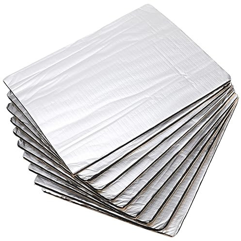 20 Stück Schalldämpfende Matte Selbstklebend zur Wärme und Schalldämmung