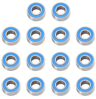RC Zubehör Für Tamiya DT-02 DT-03 DT02 DT03 14-teiliges Abgedichtetes Lagerset, RC-Auto-Upgrade-Teile, Zubehör, Fernbedienungsauto-Modifikationsteile