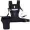 Harnais Caméra en Nylon Double Caméra pour Les Photographes avec Épaule Respirant Confortable