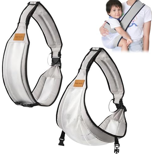 Babytragetuch,Kleinkind Trage Seitlich,Babytrage Seitlich,Verstellbare Schulter Babytrage,Multifunktionale Tragegurt Baby,Babys von 0 bis 36 Monaten, Kleinkinder bis 20kg
