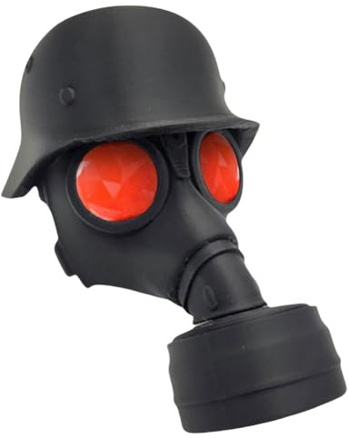 ARVALOLET Humorvolle Gasmaske Anhängerkupplung Abdeckung Schutzkappe for Trailer Hitch Korrosionsschutz