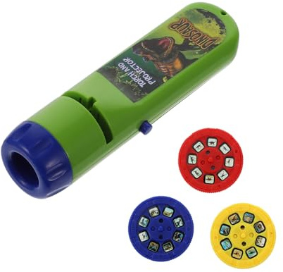 Gogogmee Dinosaur Torch Projector for Boys and Girls Flashlight Plaything Interactive Patterns Boys and Girls Educational Toy