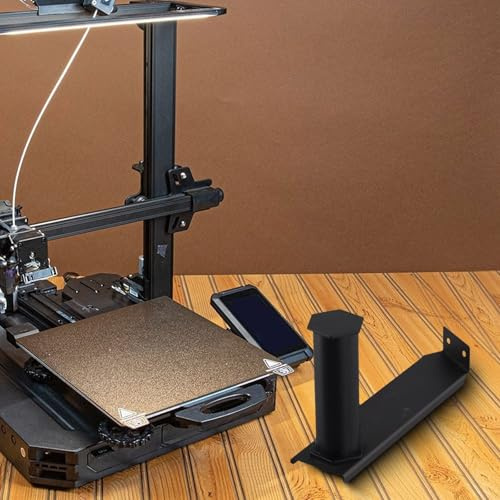 Filamenthalter für 3D-Drucker, Metallhalterung für PLA ABS Nylon Holz TPU Filament, kompatibel mit ANYCUBIC Kobra 2 Serie und anderen Druckern