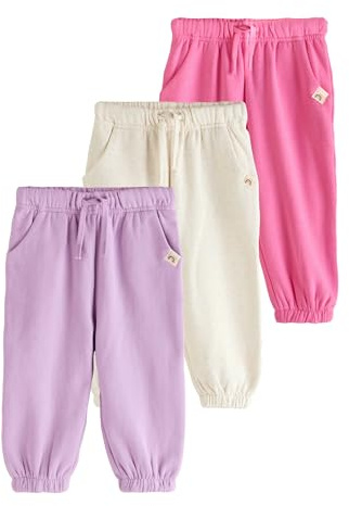 NEXT Mädchen Jogginghosen, 3er-Pack