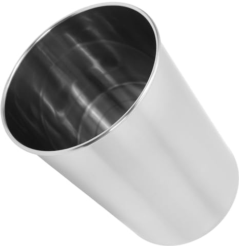 Homoyoyo Poubelle Cuisine Intégrée en Acier Inoxydable 201 Poubelle de Comptoir Encastrée Corbeille à Déchets Alimentaire Compacte pour Plan de Travail Anti-odeurs 1 Seau