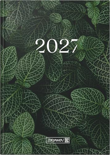BRUNNEN Buchkalender Mod. 795 2027 „Leaves“ | A5, Papier