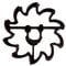 Ausstechform Sonne mit Smiley-Gesicht