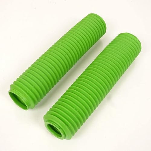 Motorrad Gabelschutzbalg aus Gummi grün d: 43mm d: 59mm l:460mm neu