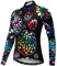 Radfahren Langarm Jersey Frauen Mountainbike Jersey Shirts Lange Rennrad Kleidung MTB Tops Sportbekleidung Schwarz Größe L