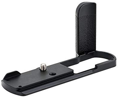 JJC Type Arca-Swiss Poignée en Métal pour Panasonic Lumix GX9 GX7III, GX85 GX80 GX7II Remplace Panasonic DMW-HGR2 Rehausser Le Sentiment Portable pour l'enregistrement Vidéo Youtuber Vlogger