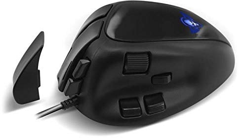 Spirit Of Gamer - Souris de Jeu ELITE-M70 - Déclencheur - 3 Extensions - Rétroéclairage LED RVB Personnalisable - Jusqu'à 4000 DPI Max - 7 Boutons programmables - 5 profils personnalisés - PS4/XBOX