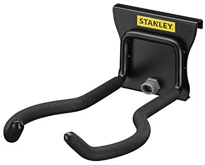 STANLEY STST82609-1 Gancio per Utensili da Giardino Track Wall, Nero