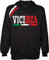 Vestipassioni Felpa Vicenza Cappuccio Sport Tifosi Ultras Calcio Supporter Made in Italy(L, Nero)