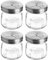 Kilner Glass Storage Jar with Shaker Lid 250ml Clear (Pack of 4)
