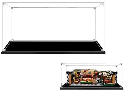 Hosdiy Acryl Vitrine Schaukasten Kompatibel mit Lego-21319 (Friends Central Perk Cafe)- Vitrine Display Case (Nur Vitrine)