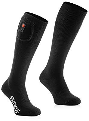 BERTSCHAT Chaussettes Chauffantes PRO - Modèle Long | USB | 35-38