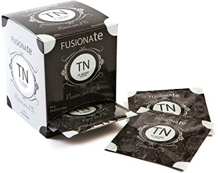 Fusionate I Te Negro Pakistaní I Te negro canela I Formato estuche sobres individuales I 20 unidades I Aromatizado con canela, clavo, pimienta, jengibre y vainilla