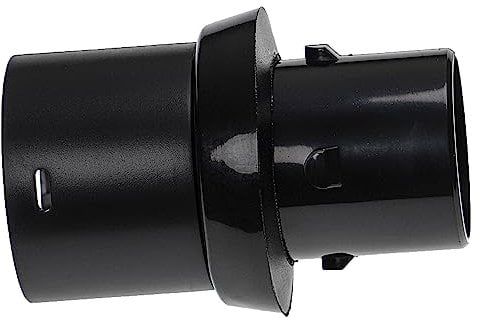 vhbw Schlauch-Adapter kompatibel mit Nilfisk GD 2000, GD 910, GDP 2000 Staubsauger, Staubsaugerschlauch - Anschlussadapter, Schwarz