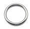HEAVYTOOL Rundringe Edelstahl 35mm x 6mm (5 Stück) AISI 316 V4A geschweißt Rundring O Ring Edelstahlring Edelstahl Ring