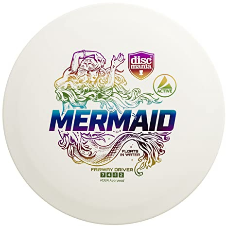 Discmania Active Mermaid Disc Golf Driver - Flotte dans l'eau - 160-165g