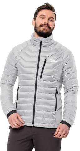 Jack Wolfskin Herren Routeburn Pro Ins Jkt M, Cool Grey, XXL EU