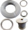 Cable inox A4 (spécial pour l'extérieur) Diamètre et Longueur à choisir 7X19 Fils Souple bricolage, jardin, inox A4 suspendre (Diamètre 8mm, Couronne 10m)