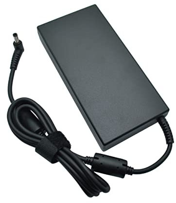 GZYDR 180 W tragbares Ladegerät für Chicony A15-180P1A für Sager NP7876 NP7856-N NP7856-S NP8956 NP8957 19,5 V 9,23 A Notebook-Netzteil AC 5,5 x 2,5 mm mit Netzkabel