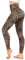 FuelMeFoot Leggings Damen High Waist Blickdicht Leggins mit Bauchkontrolle Slim Fit Angenehm Weiche Elastische Sportleggings. 1 Pack-03-Leopard S/M