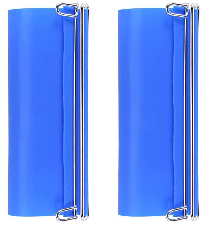 Lobamop 2Pcs 20 Oz Silicone Tumbler Wrap Sublimation Silicone Bands Tumbler Mug for Tumblers Printing Sublimation Blue