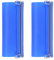Lobamop 2Pcs 20 Oz Silicone Tumbler Wrap Sublimation Silicone Bands Tumbler Mug for Tumblers Printing Sublimation Blue