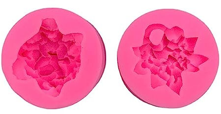 Silikonform für Gipskuchen, Hortensien, Kugeln, Zubehör, Haushalt, Kuchen, Geschenk, Fondant, Blume, 2 Stück