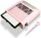 Nail Dust Collector Nail Tech, 80W Nail Extractor Vacuum with Reusable Filter & Brush, Adjustable Electric Nail Fan Dust Vacuum for Manicure Acrylic Gel Nail Polishing, Low Noise, Pink