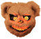 Halloween Maske LED Horror Bärenmaske, Grusel Maske für Erwachsene Kinder, Blutige Bären Maske Gruselig Plüsch Teddybär Kopfmaske für Halloween Kostüm Festival Party Karneval Cosplay