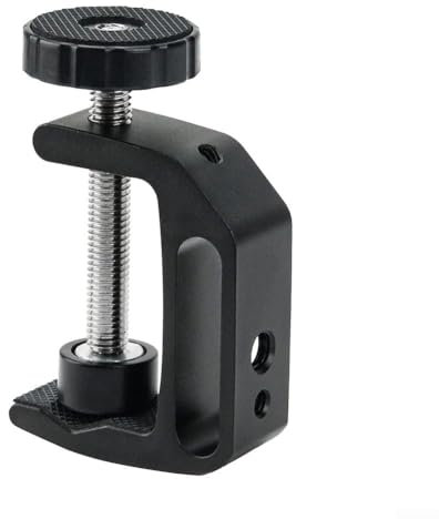 Gdfnmogo Small C-Type Clamp, Adjustable Screw, Black, Woodwork, Metal Clamps, DIY Projects (1PCS)
