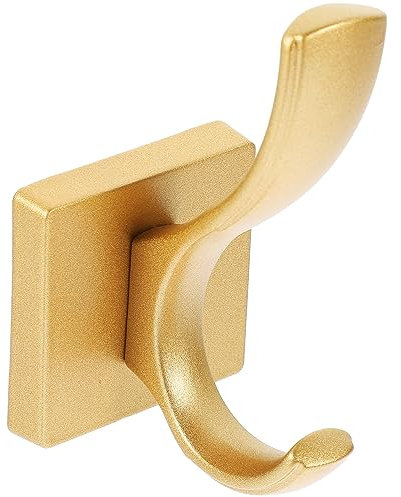 Cabilock einzelner Kleiderhaken Huthaken Handtuchhalter Wäscheständer Stange Gestelle Aufhänger kleiderständer Wandhaken Metallhaken Badezimmerhaken für Handtücher Aluminiumlegierung Golden