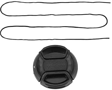 Diheohg Tapa de objetivo universal para cámara réflex digital, 49 mm