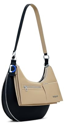 Desigual Schultertasche Umhängetasche Delta Lyra Shoulder Bag Black schwarz