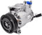 Compresor de aire acondicionado compatible con Audi A4, B6, B7, B8, A5, A6, C6, Q5 y ​​Seat EXEO 8K0260805, 4F0260805, 8E0260805AS, 8E0260805BJ, 8E0260805BF, 8E0260805BA.