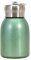 Jorzer Small Water Bottle 300ML Safe Stainless Steel Small Flask Vacuum Insulated Thermal Cup Leak-Proof Portable Mini Water Bottle with Hook for Indoor Outdoor Green