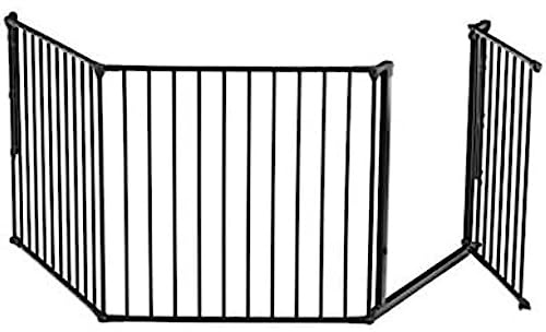 Scandinavian Pet Design Super Extra-Wide Gate, Black