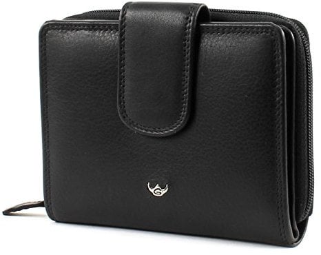 Golden Head Polo RFID Protect Purse Black